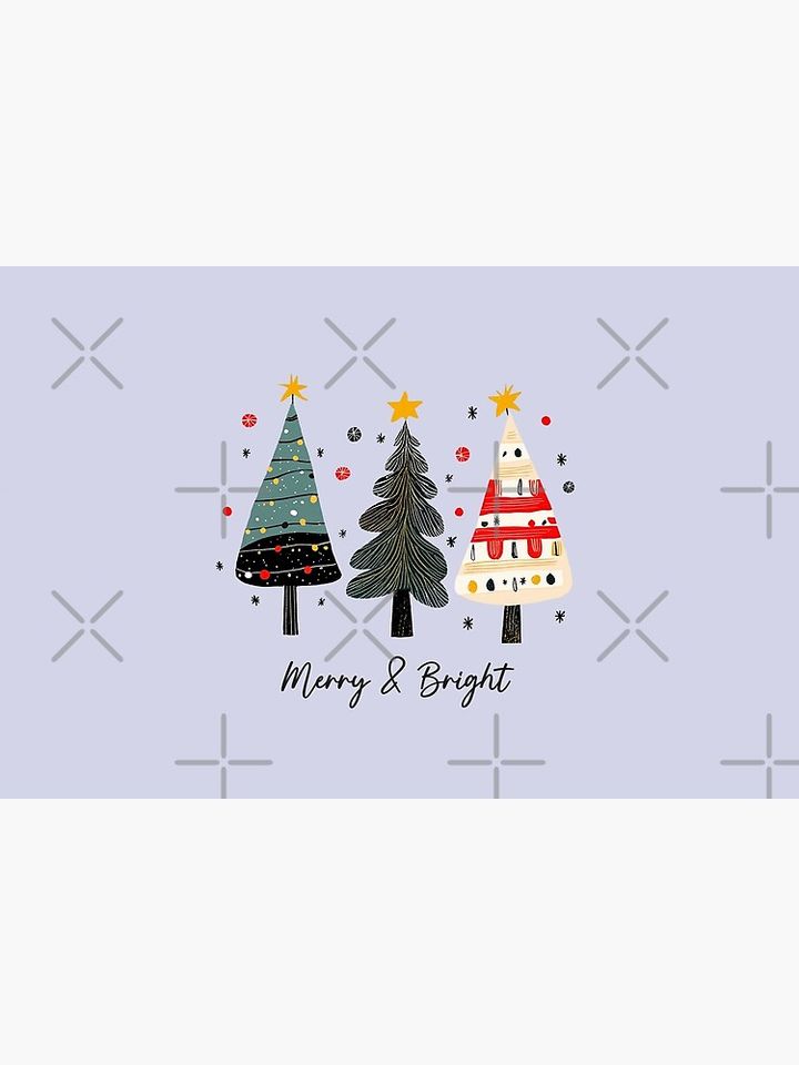 Merry And Bright Bath Mat