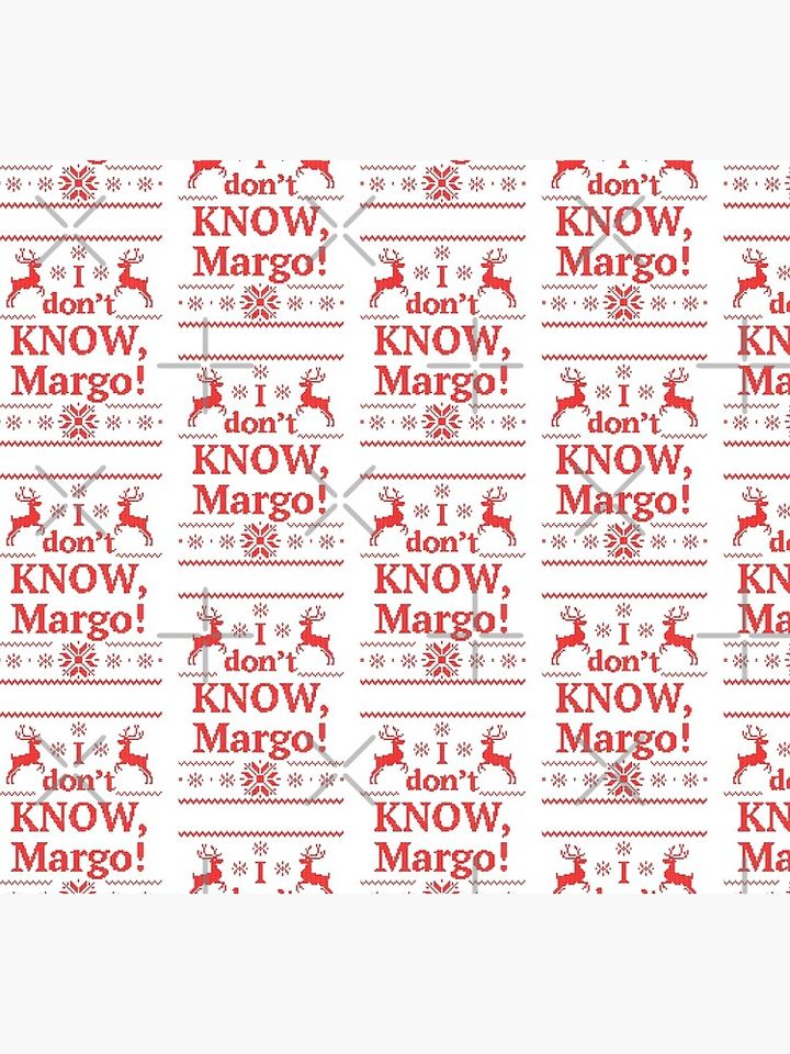 Funny I dont know MARGO Ugly Christmas Socks
