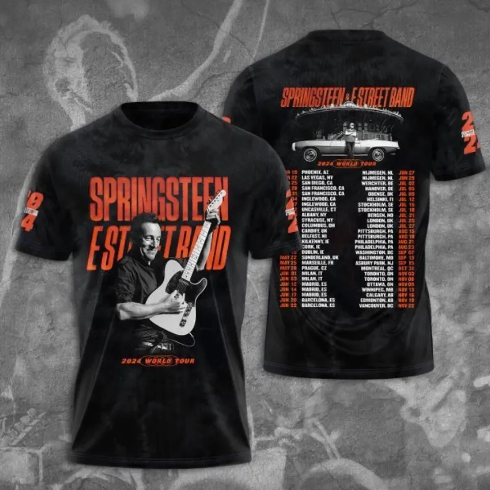 Bruce Springsteen 3D Apparel Hoodie