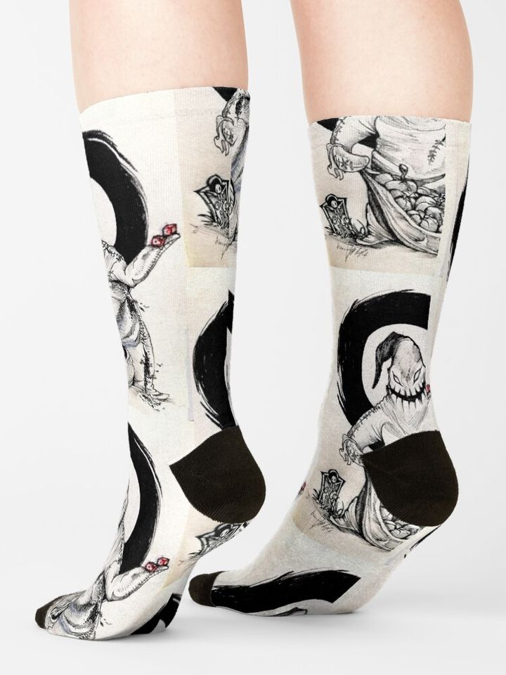 Oogie Boogie, Nightmare Before of Christmas Socks
