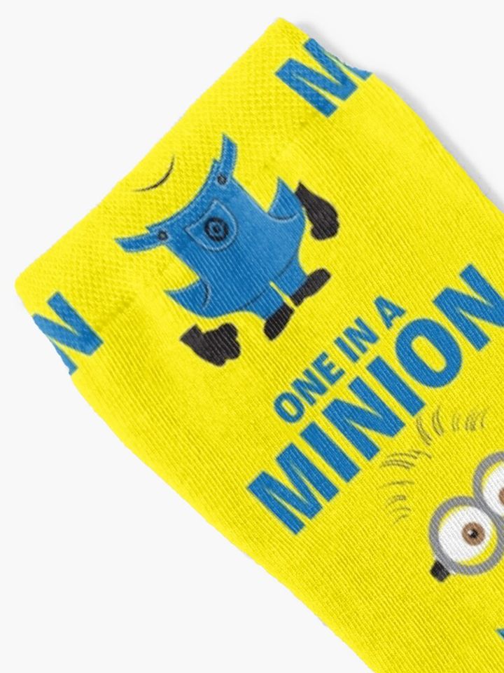 One in a minion Socks
