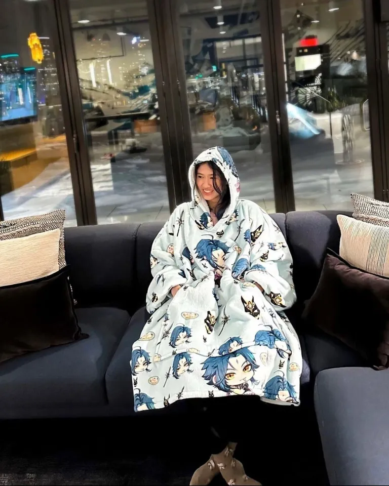 Xiao Genshin Impact Oversized Blanket Hoodie