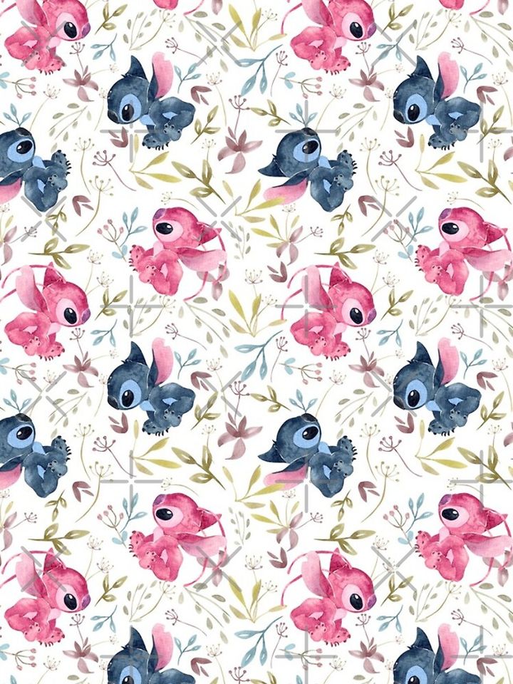 Stitch and Angel iPhone Case