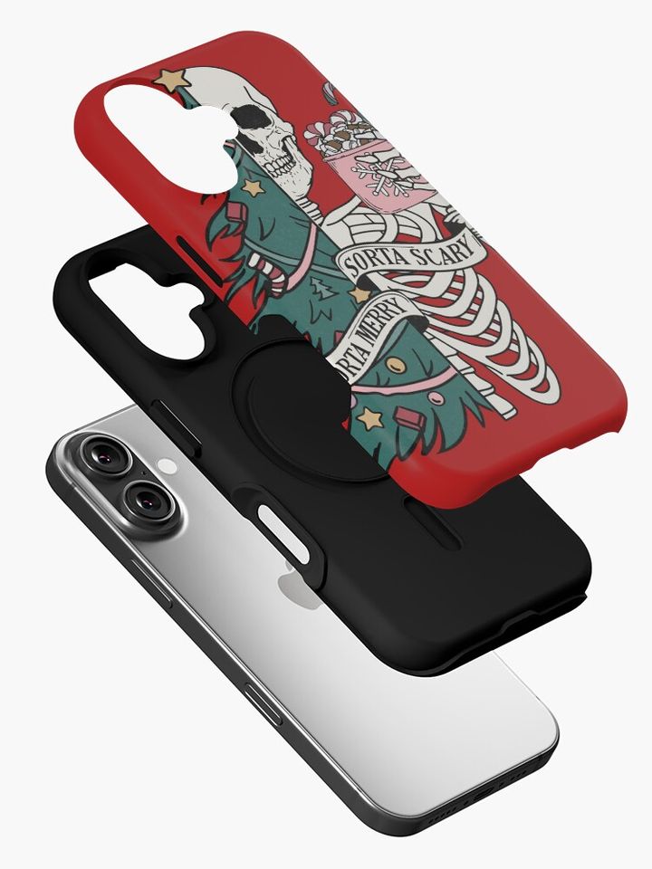 Sorta Merry Sorta Scary iPhone Case