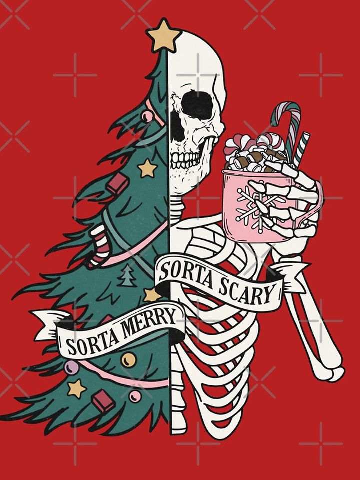 Sorta Merry Sorta Scary iPhone Case