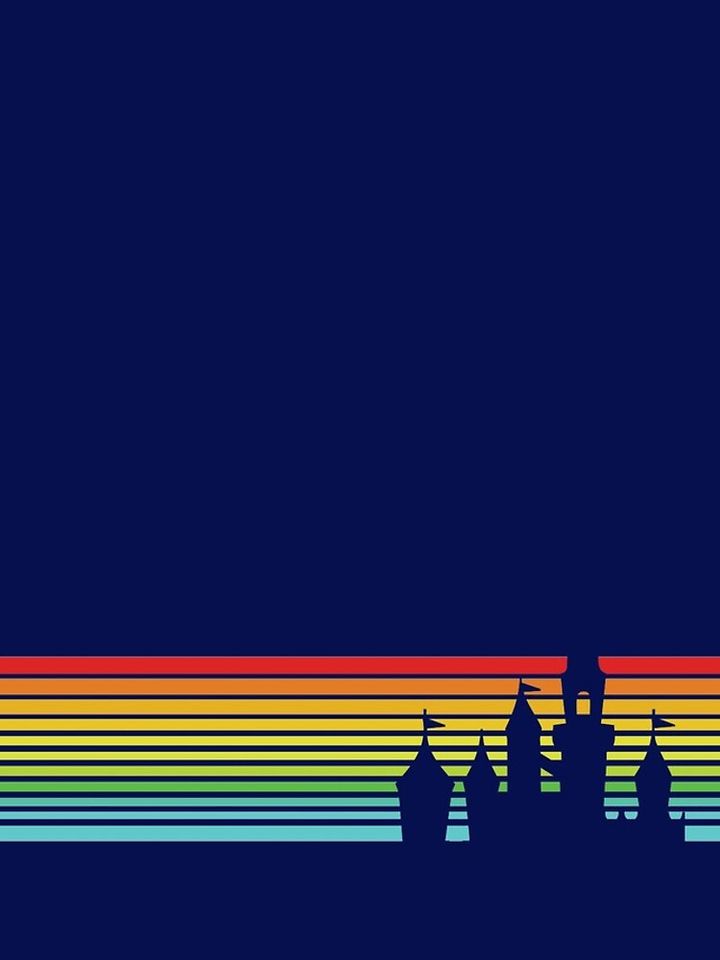 Retro Castle Stripes iPhone Case