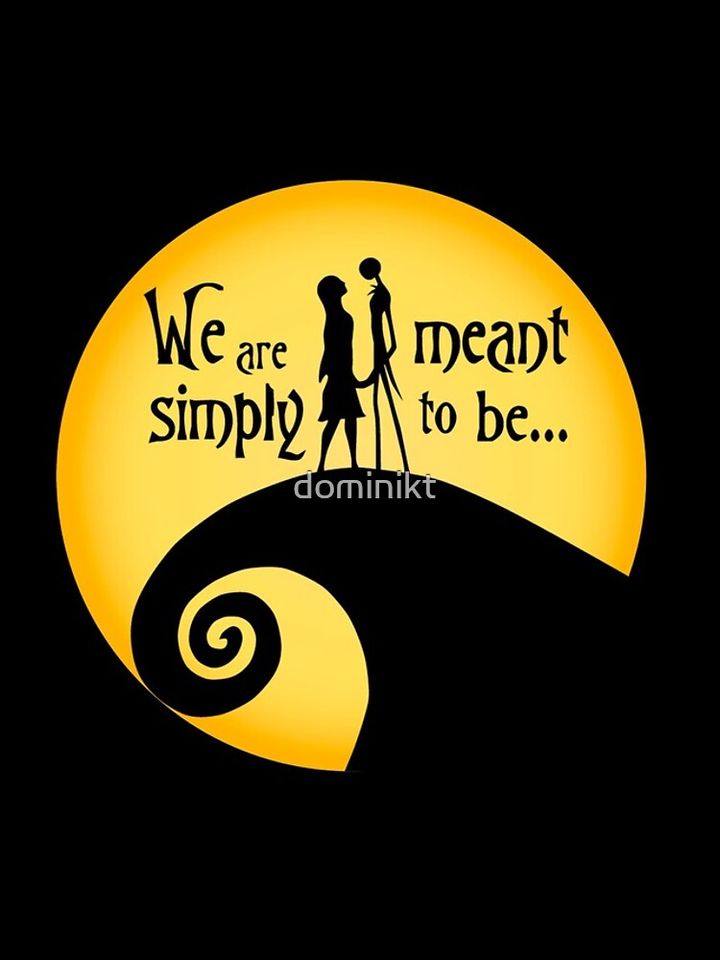 Jack and Sally iPhone Case