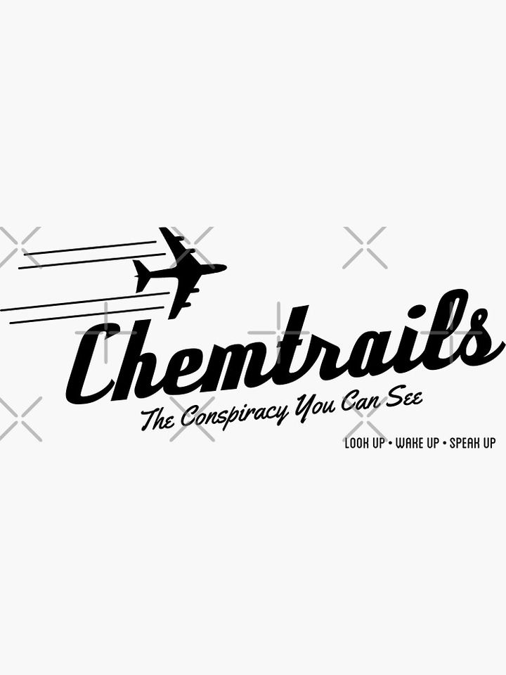 Chemtrails The Conspiracy You Can See Sticker