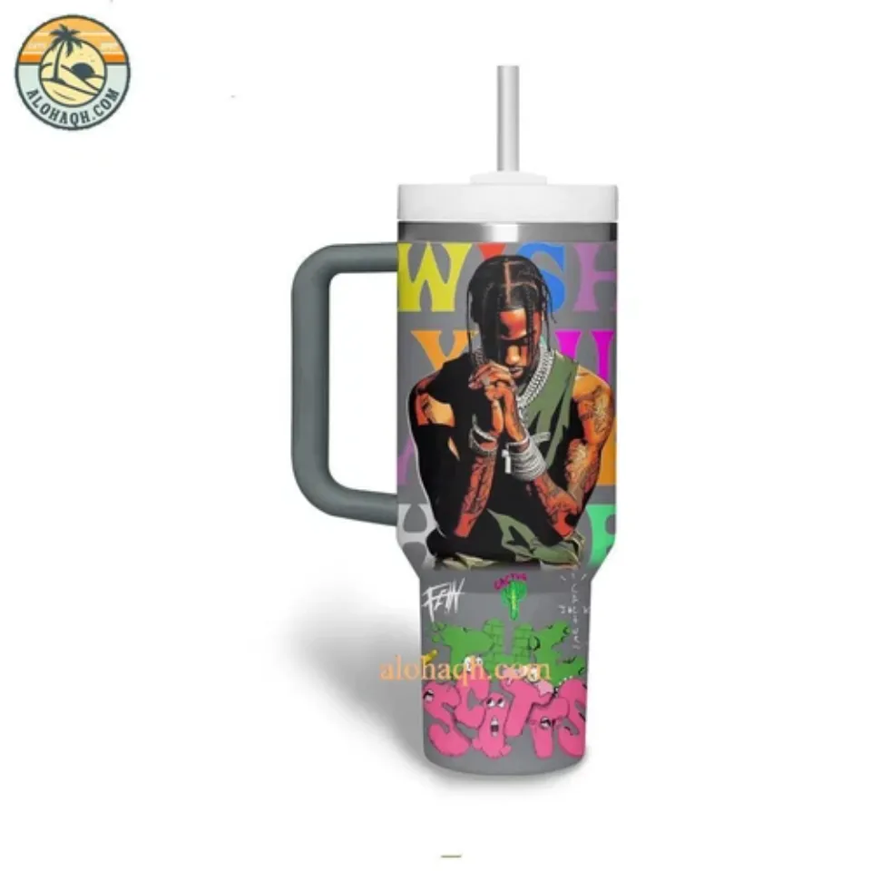 Travis Wish You Were Here Tour Stanley Tumbler 40oz
