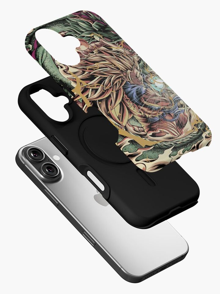 Dragon Ball Goku SS3 iPhone Case
