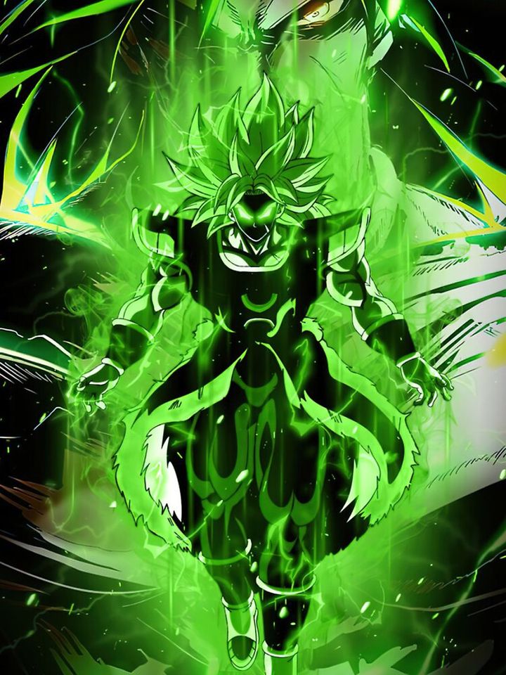 Broly Dragonball Dark iPhone Case