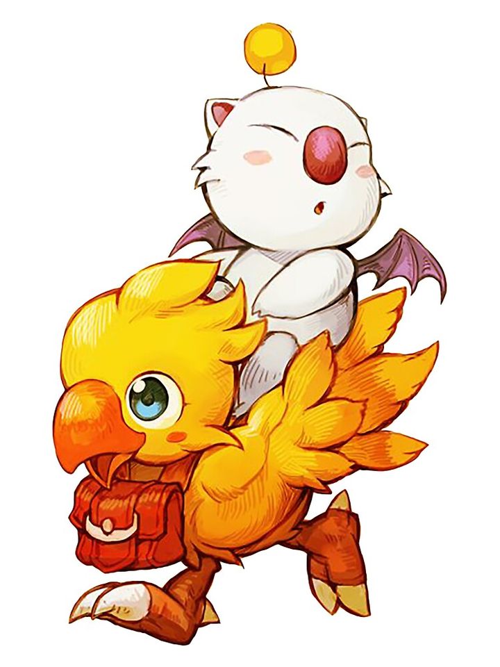 Chocobo & Moogle Final Fantasy Baby One-Piece
