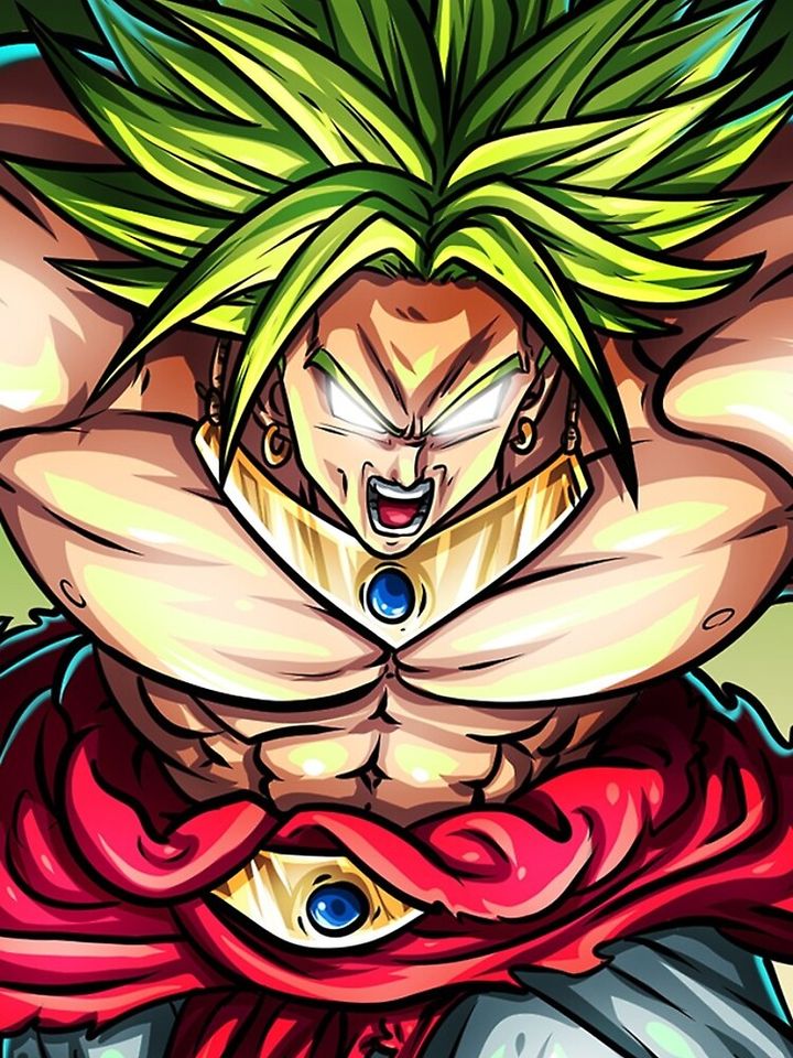 Broly iPhone Case