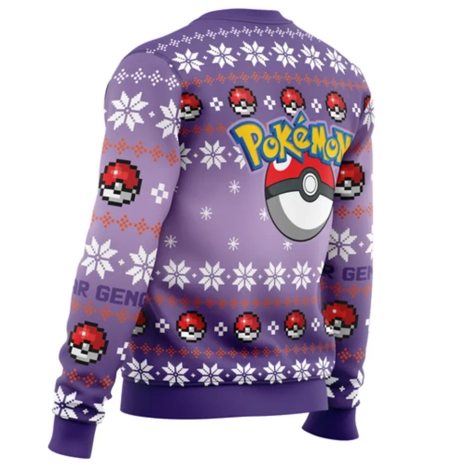 Christmas Gengar PKM Ugly Christmas Sweater