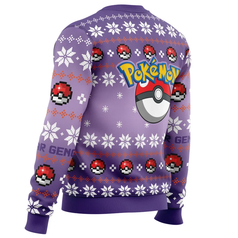 Christmas Gengar PKM Ugly Christmas Sweater