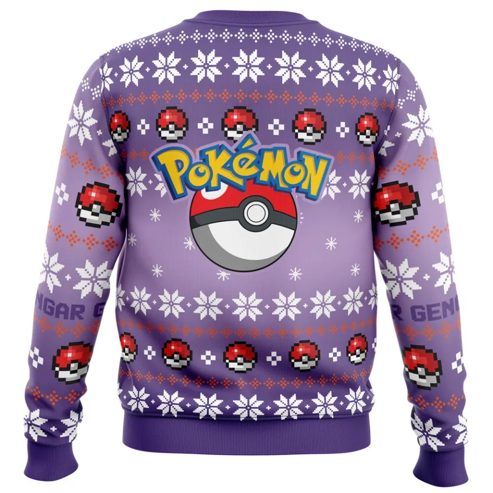 Christmas Gengar PKM Ugly Christmas Sweater