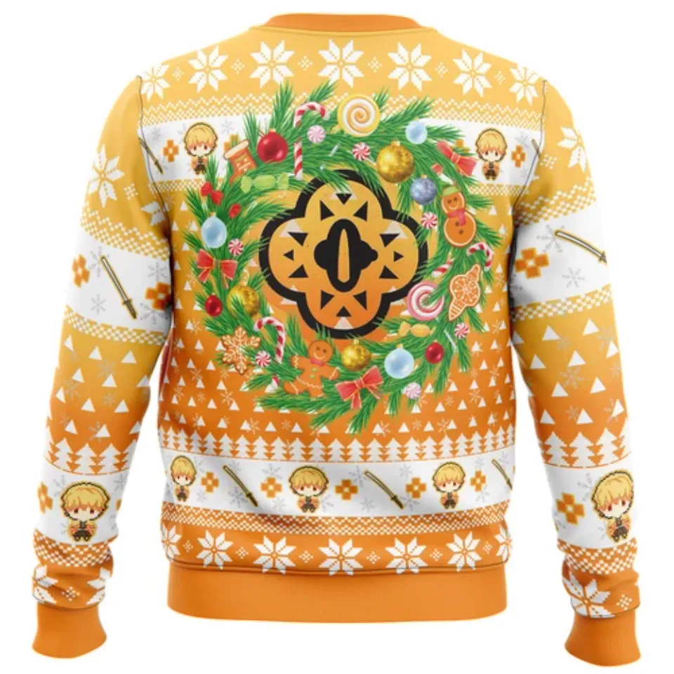 Christmas zenittsu Agatsuma demon Ugly Christmas Sweater