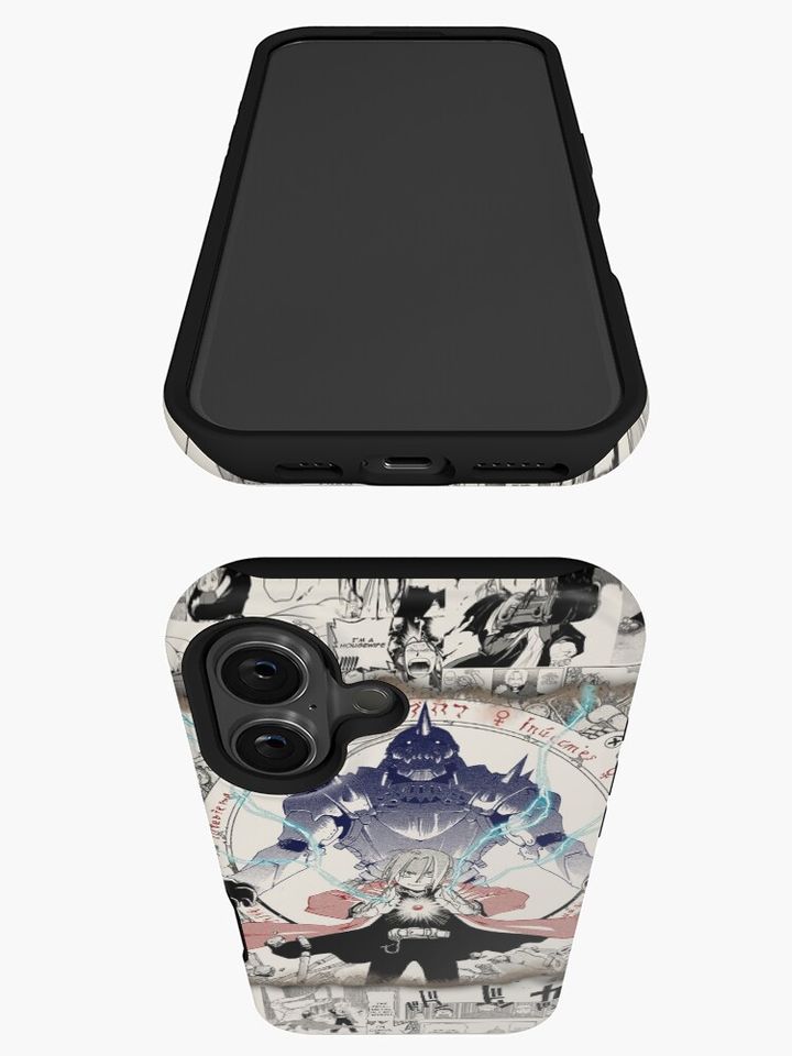 Fullmetal Alchemist Manga Collage iPhone Case