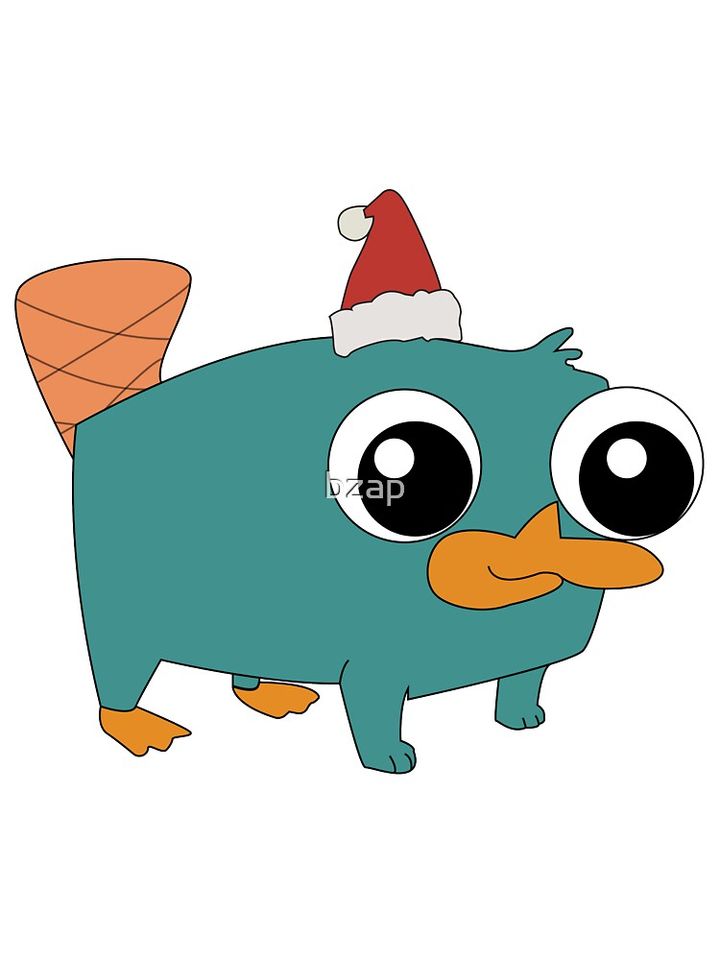Christmas Baby Perry the Platypus Baby One-Piece