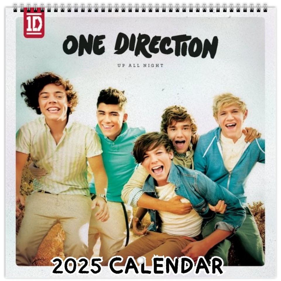 One Direction 2025 Calendar  Perfect Gift for Directioners!