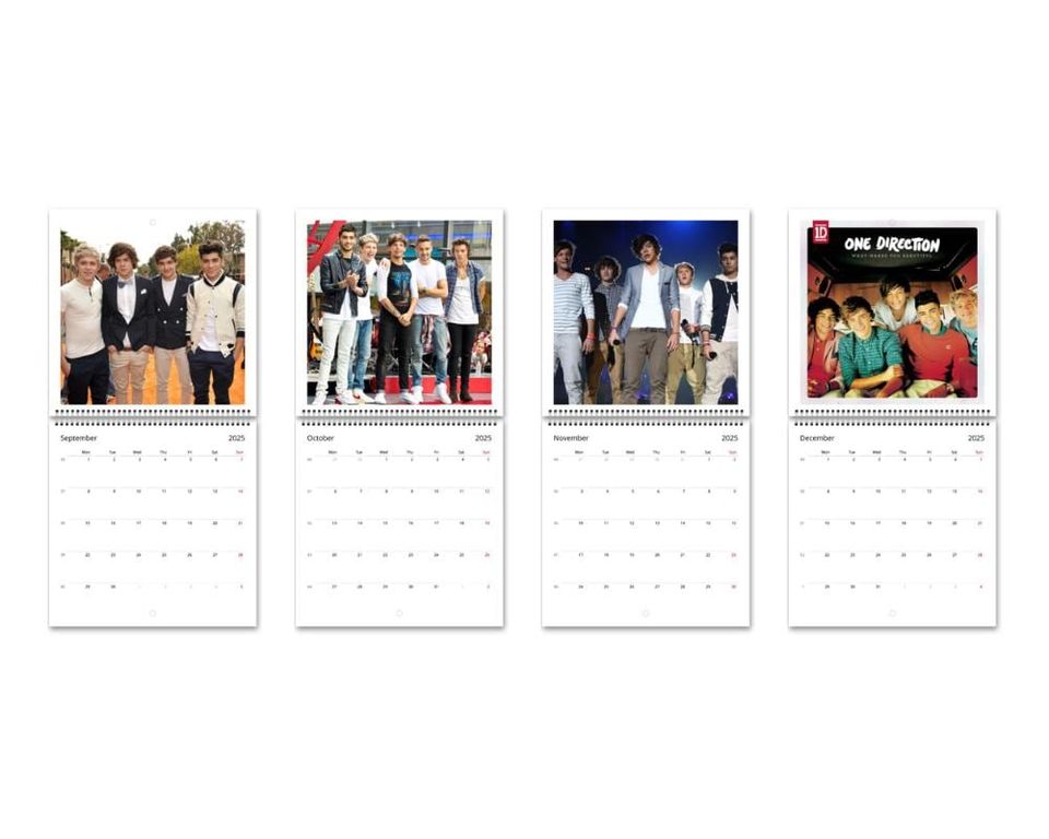 One Direction 2025 Calendar  Perfect Gift for Directioners!