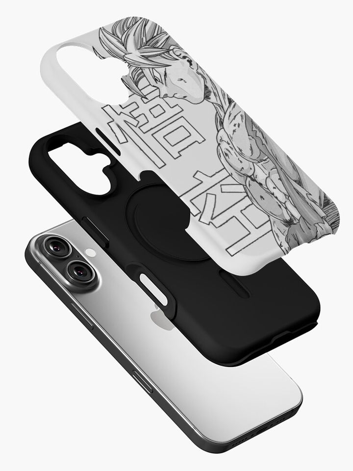 Dragon Ball Z/Super Shonen Anime Protagonist Son Goku Artwork iPhone Case