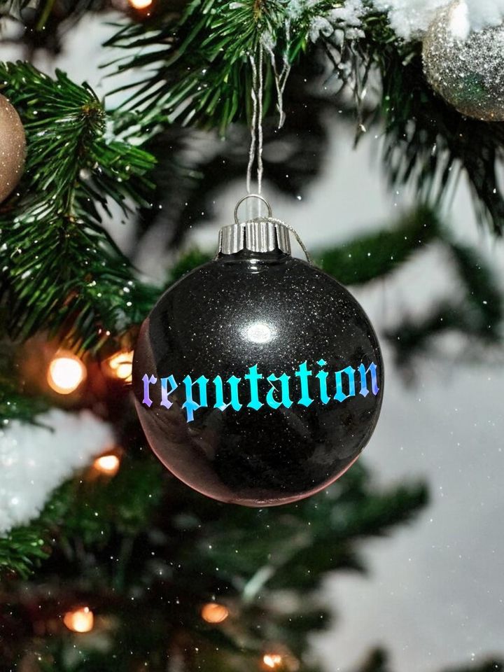 Reputation Christmas Ornament