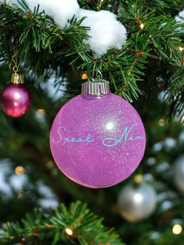 Speak Now Christmas Ornament