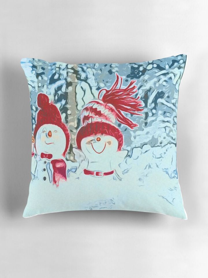 Snowman Pillow