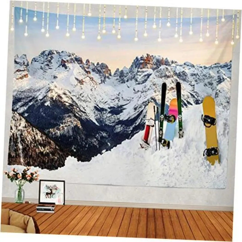 Snow Tapestry, Christmas Snow Mountain