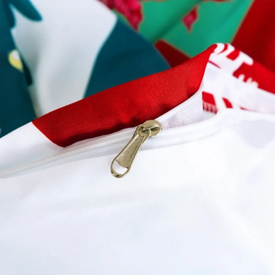 3D Christmas Trees Snowflake Bedding Set | Christmas Gift | Christmas Decor