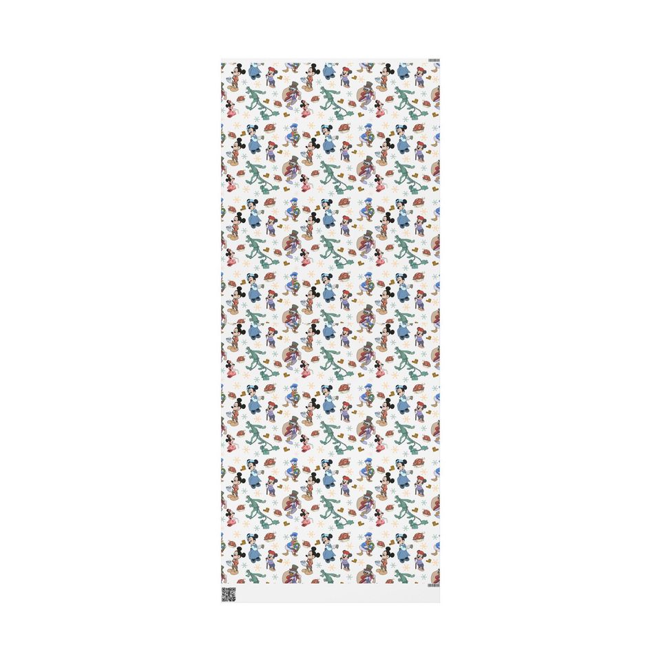 Christmas Carol, Magic Disney Christmas Wrapping Paper