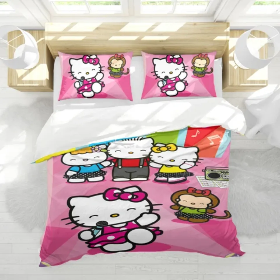 Sanrio Hello Kitty Cartoon Bedding Sets