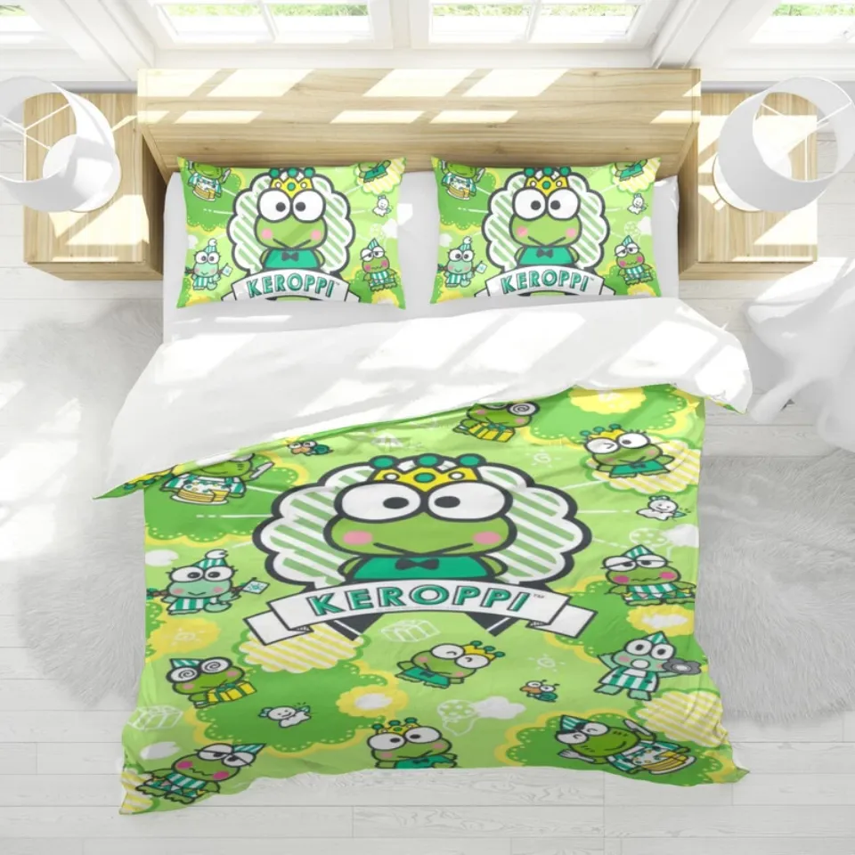Cartoon Sanrio Keroppi Bedding Sets