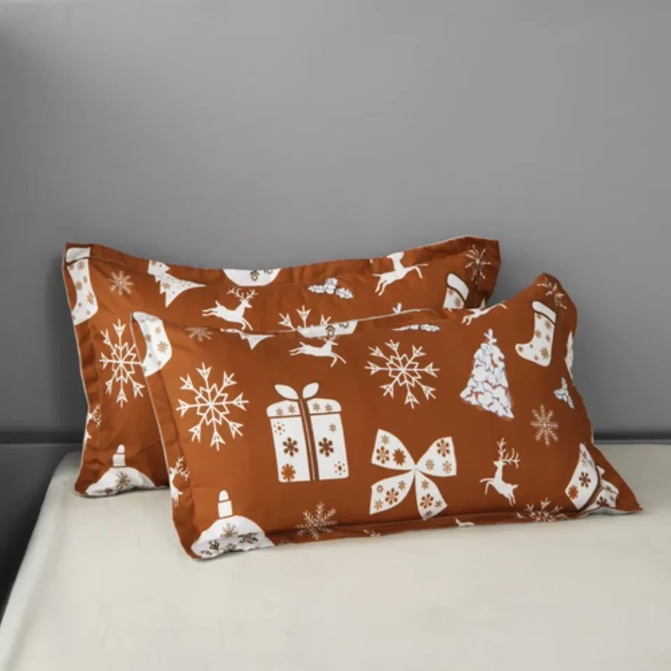 3D Christmas Elements Bedding Set | Christmas Gift | Christmas Decor