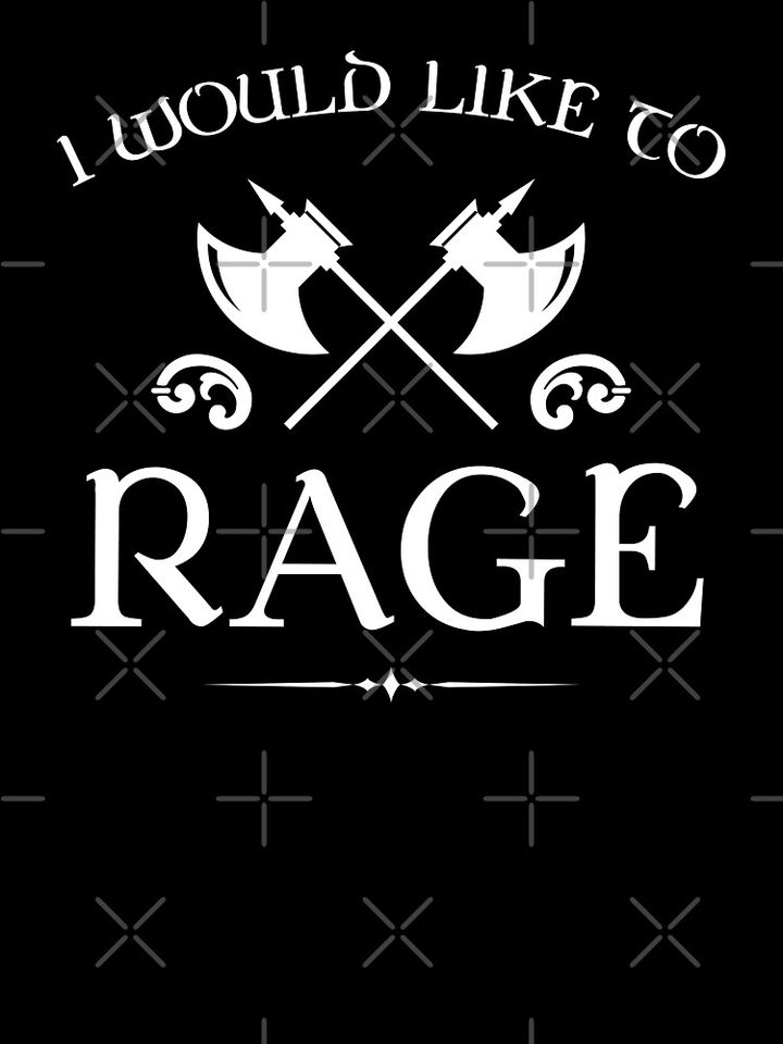 Barbarian - I Would Like To Rage Baby One-Piece