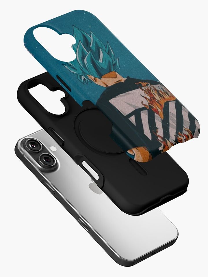 Dragon Ball - Goku Stripes Aesthetic iPhone Case