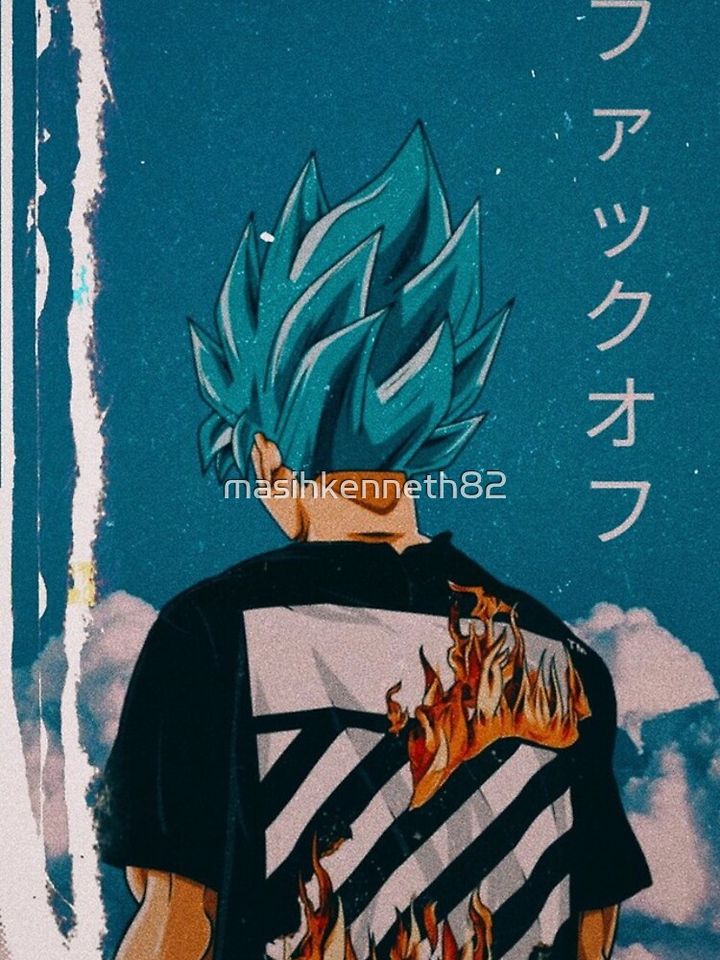 Dragon Ball - Goku Stripes Aesthetic iPhone Case