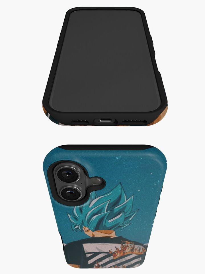 Dragon Ball - Goku Stripes Aesthetic iPhone Case
