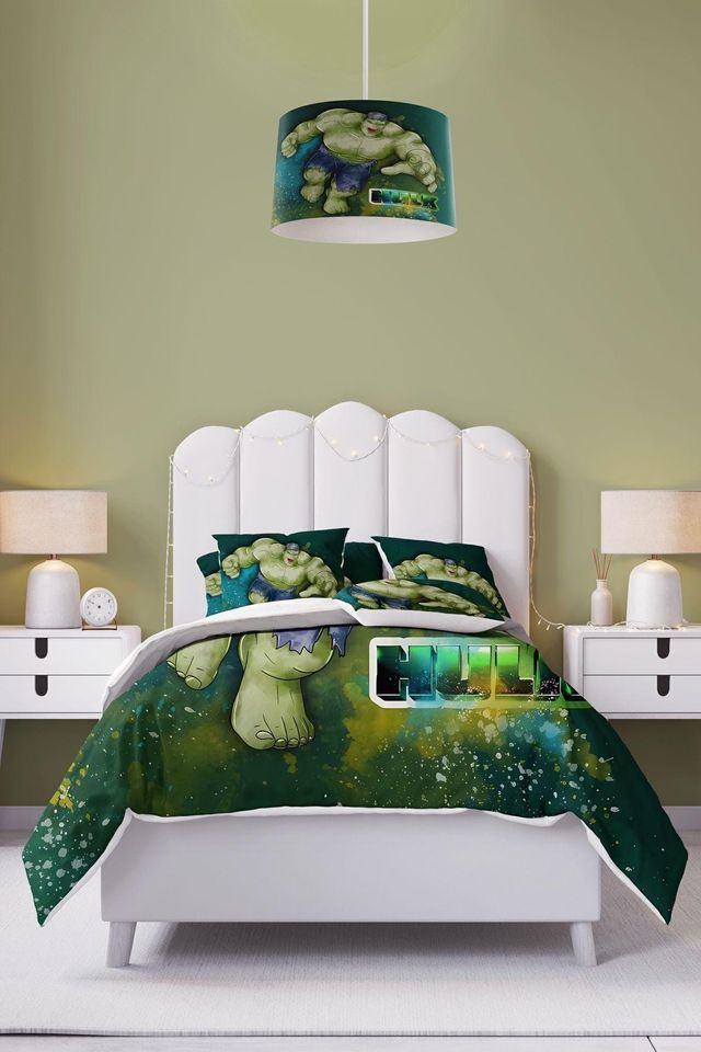 Kids' Hulk Bedding Set  - Hulk Themed Bedroom Decor