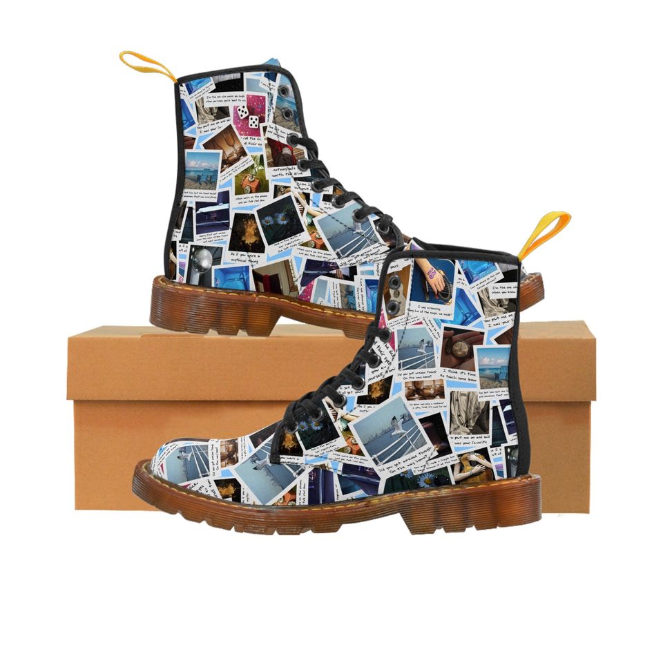 Eras 1989 Polaroid Men's Canvas Boots