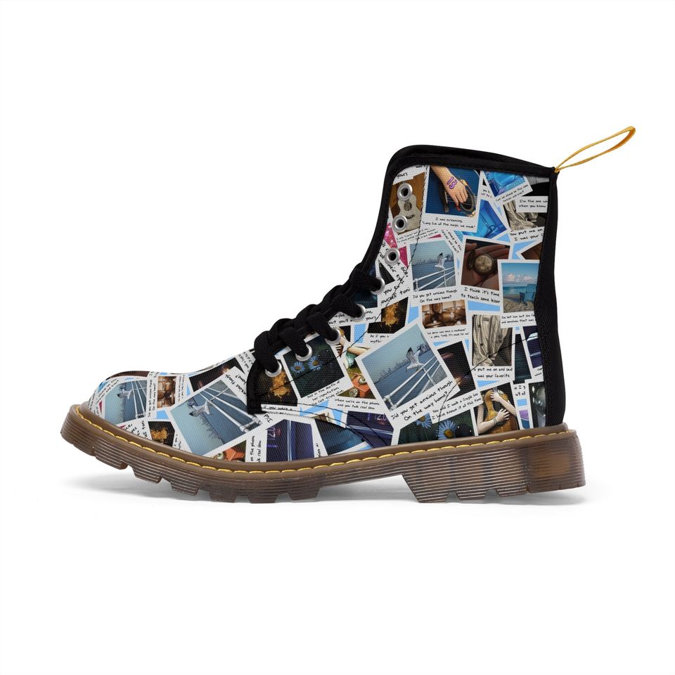Eras 1989 Polaroid Men's Canvas Boots