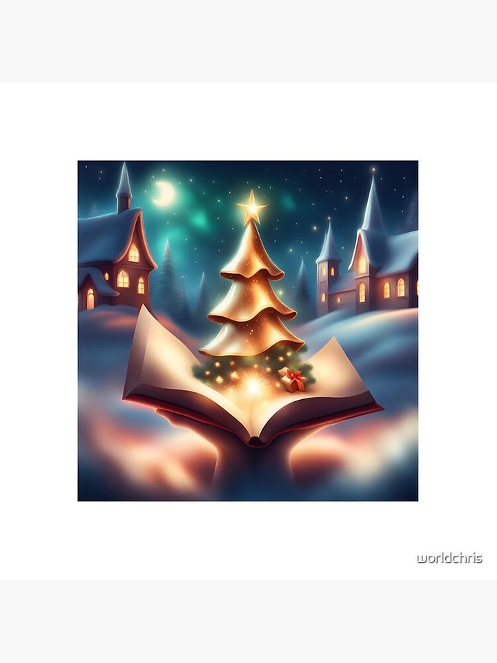 Sublime imaginary Christmas Pillow