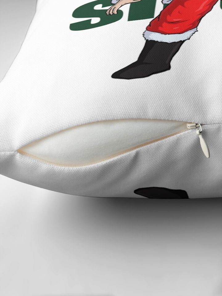 Santa Ronaldo goal celebration siuuu Pillow