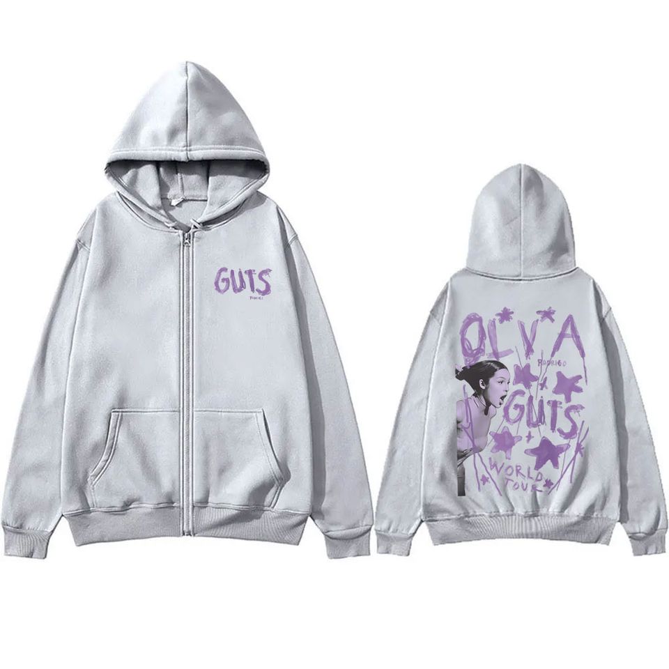 Singer Vampire Guts World Tour Zipper Hoodie