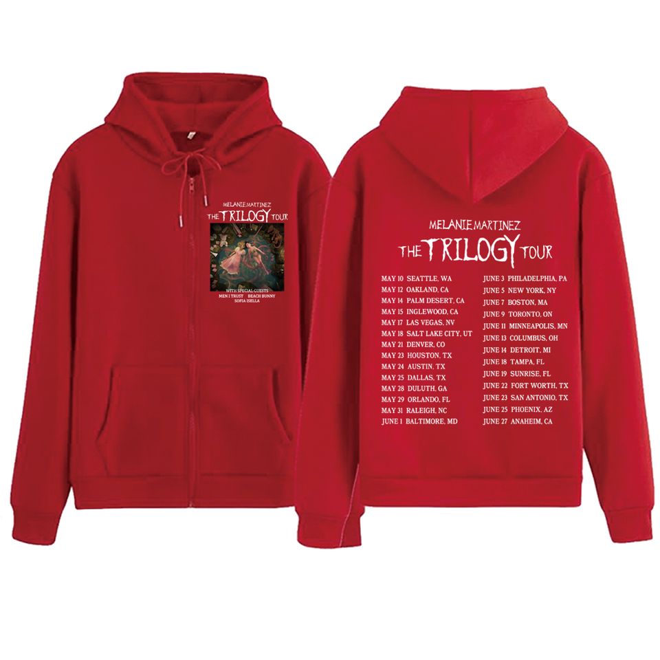 Melanie Martinez The Trilogy Tour Zipper Hoodie H