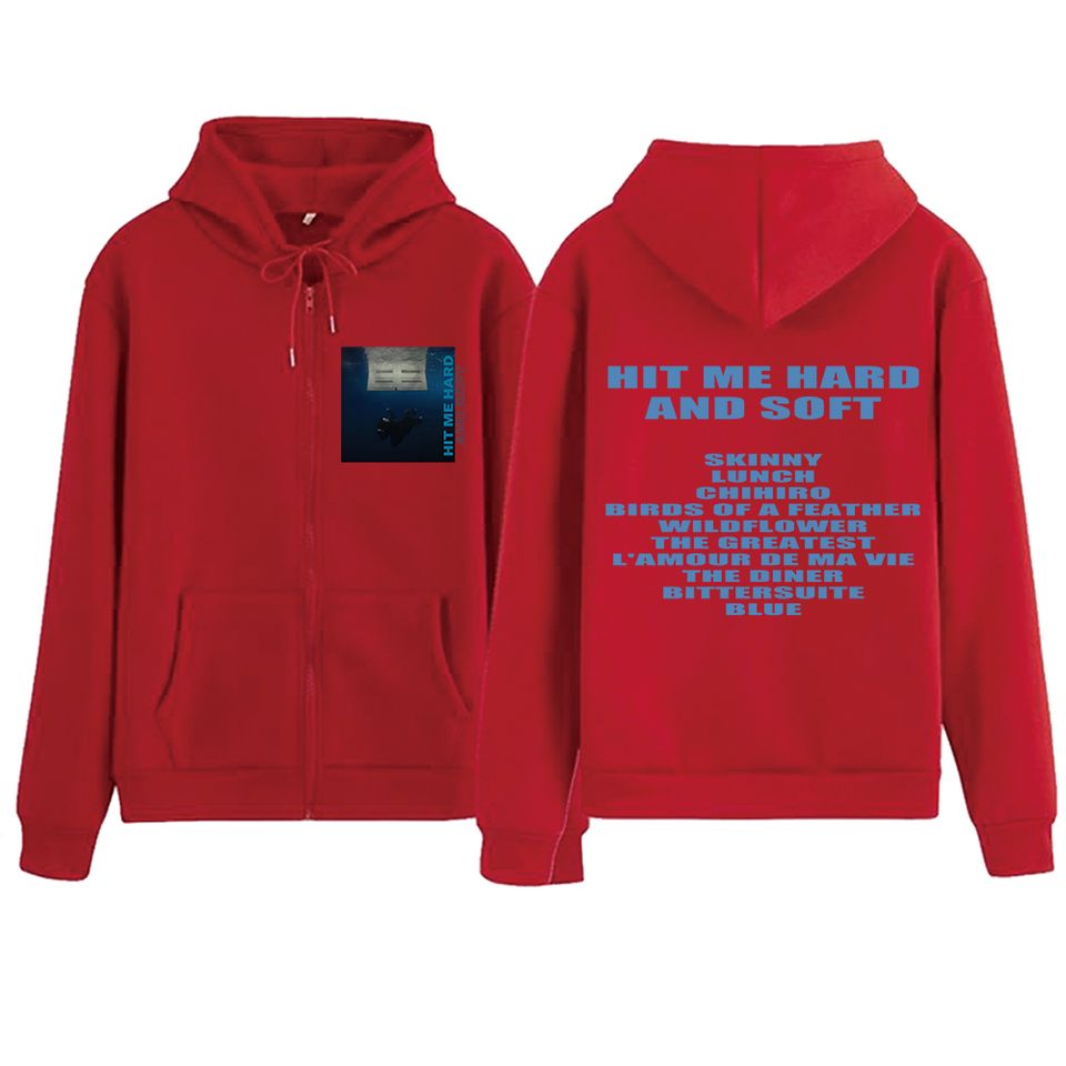 Hit Me Hard And Soft Billie Zipper Hoodie