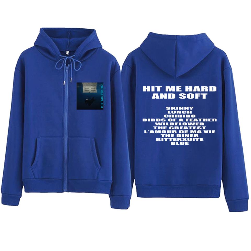 Hit Me Hard And Soft Billie Zipper Hoodie