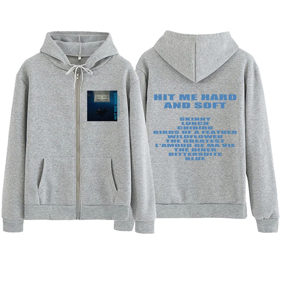 Hit Me Hard And Soft Billie Zipper Hoodie