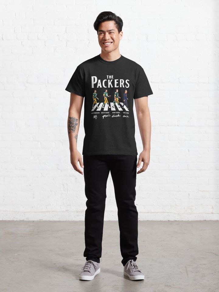 The Packers Abbey Road Signature Trend  Classic T-Shirt